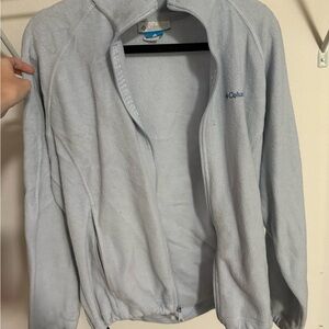 Columbia Soft Sky Blue Fleece Jacket